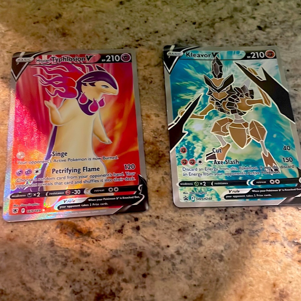 Pokémon V cards